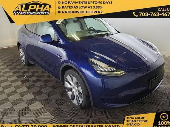 TESLA MODEL Y 2020 5YJYGDEE3LF020291 image